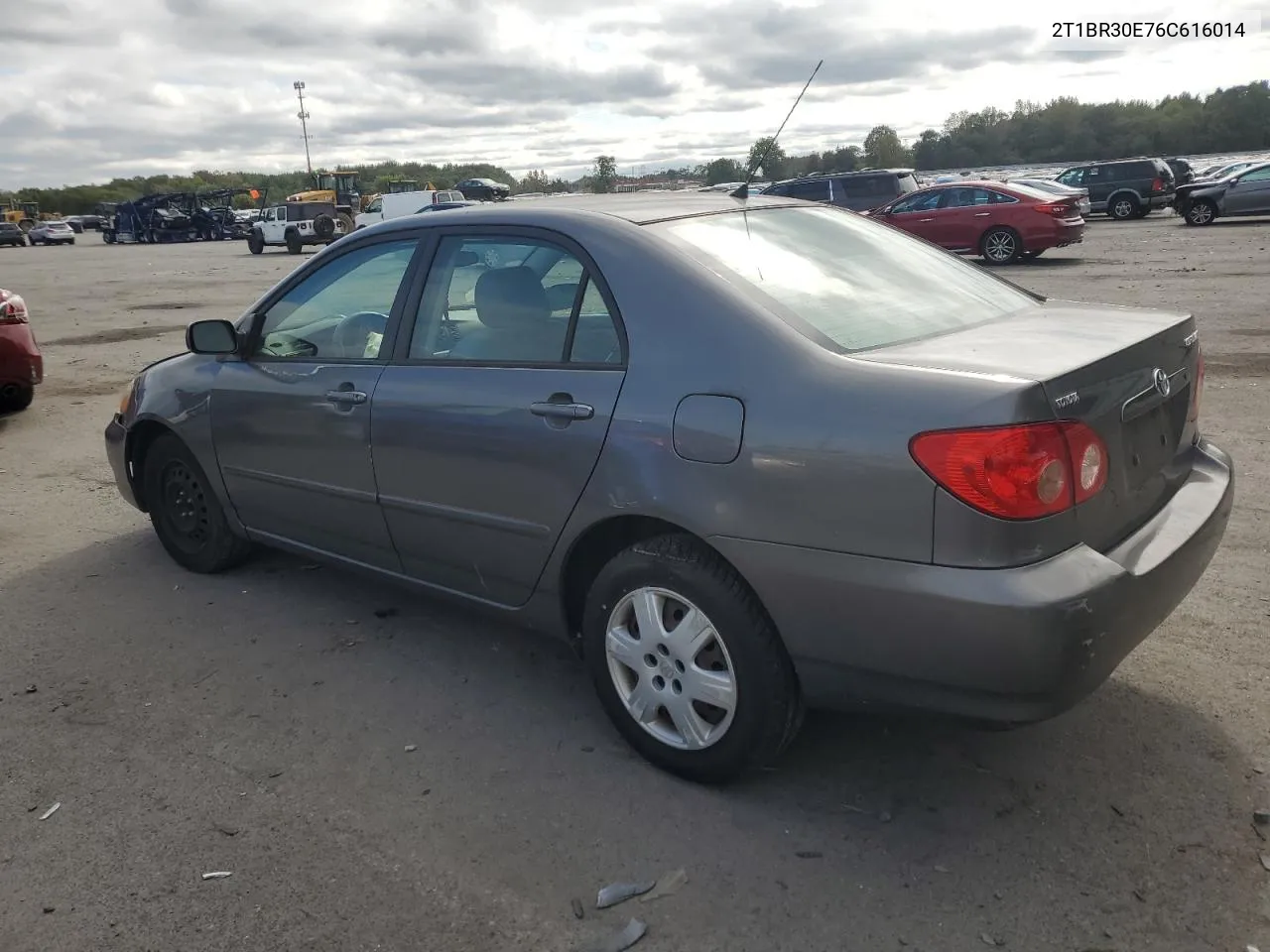 2006 Toyota Corolla Ce VIN: 2T1BR30E76C616014 Lot: 73134434