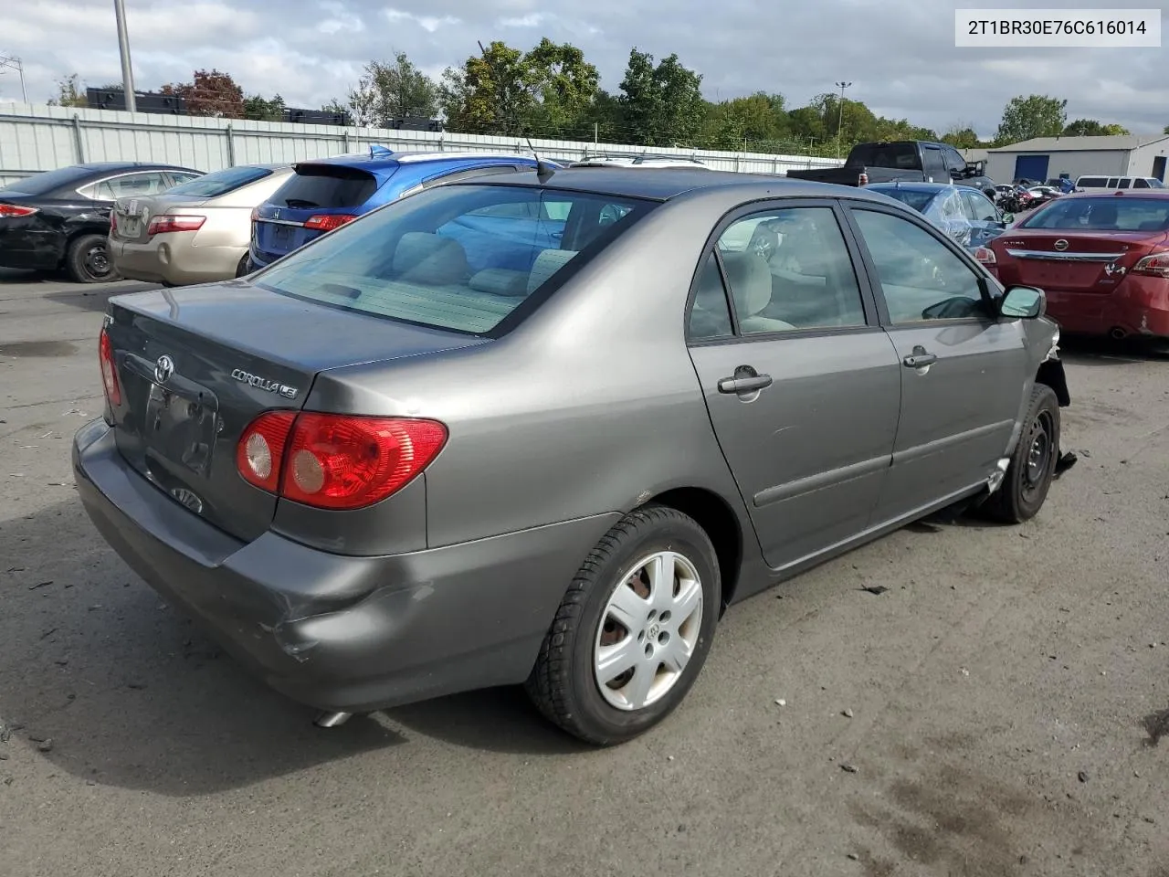 2006 Toyota Corolla Ce VIN: 2T1BR30E76C616014 Lot: 73134434