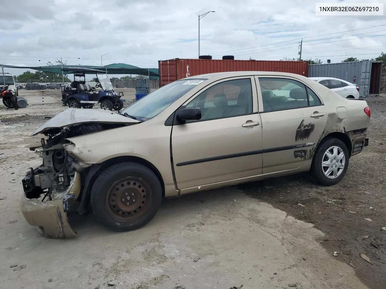 2006 Toyota Corolla Ce VIN: 1NXBR32E06Z697210 Lot: 73359164