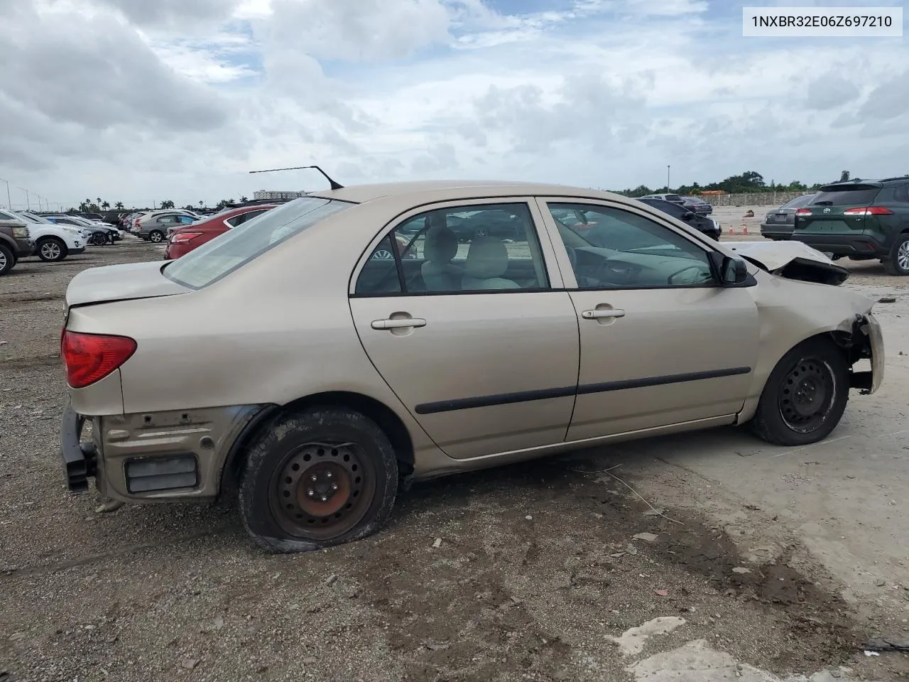 2006 Toyota Corolla Ce VIN: 1NXBR32E06Z697210 Lot: 73359164