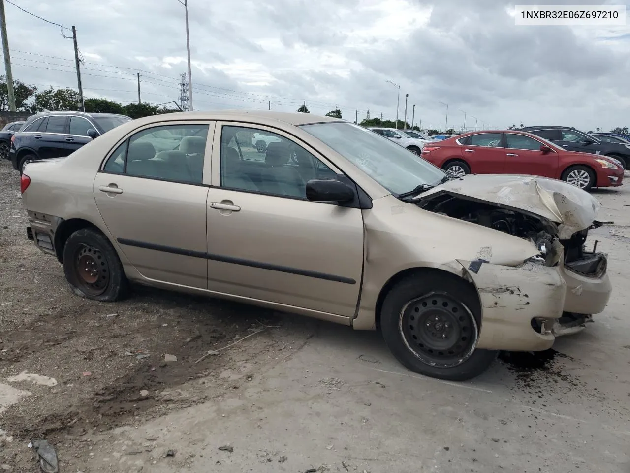 2006 Toyota Corolla Ce VIN: 1NXBR32E06Z697210 Lot: 73359164