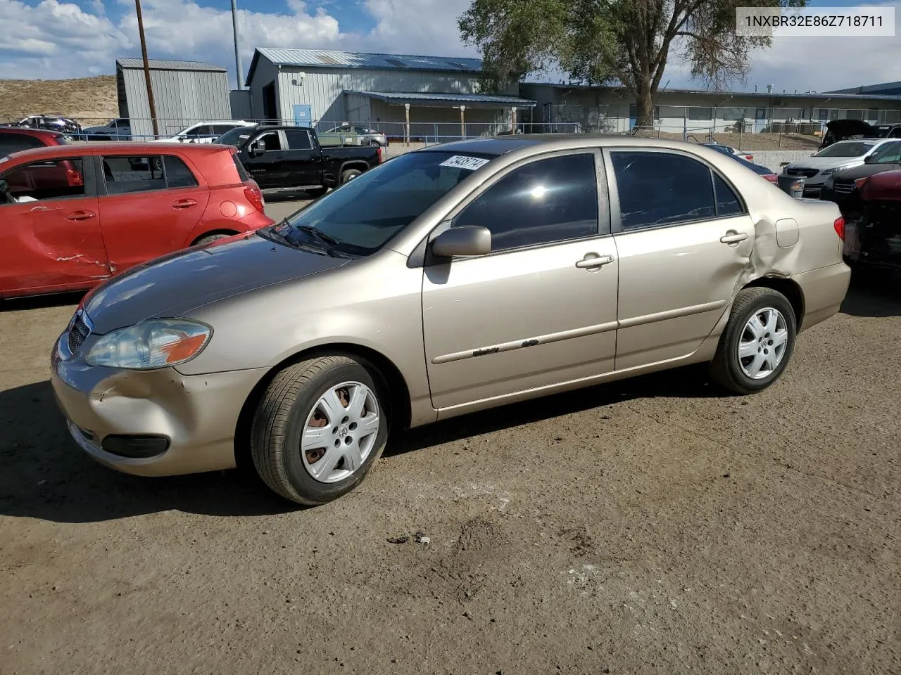 2006 Toyota Corolla Ce VIN: 1NXBR32E86Z718711 Lot: 73435714