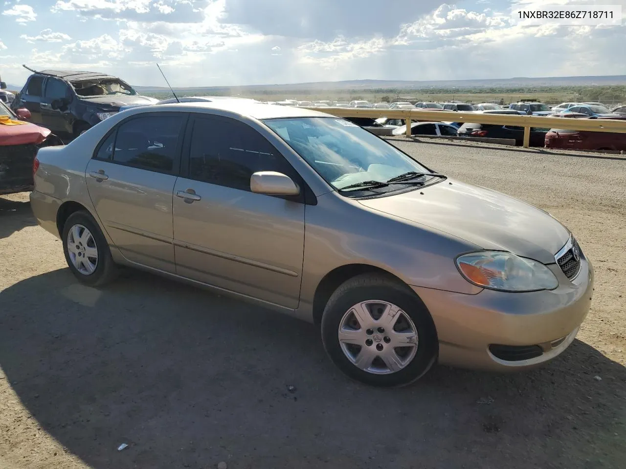 2006 Toyota Corolla Ce VIN: 1NXBR32E86Z718711 Lot: 73435714