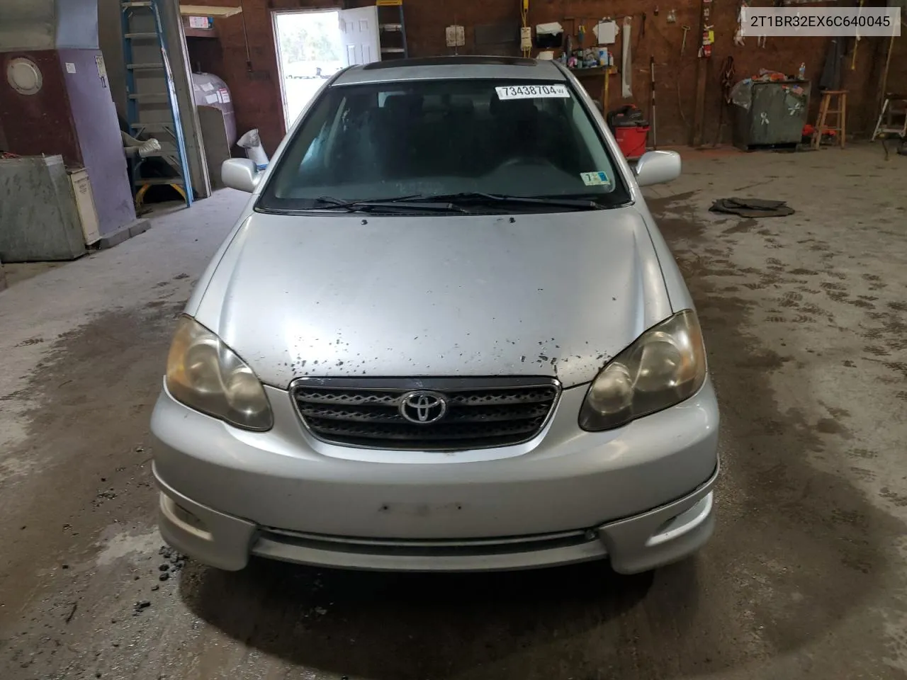 2006 Toyota Corolla Ce VIN: 2T1BR32EX6C640045 Lot: 73438704