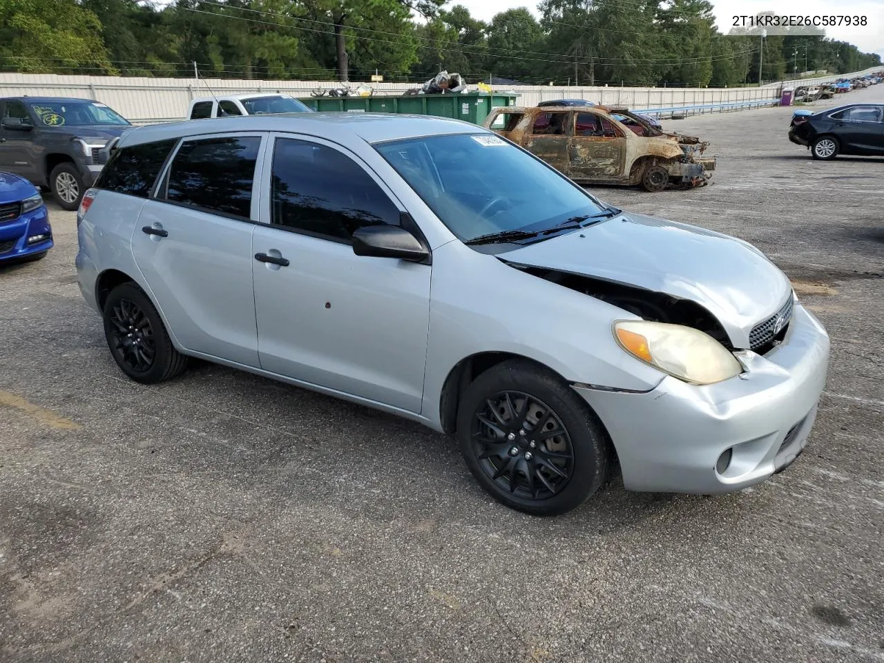 2006 Toyota Corolla Matrix Xr VIN: 2T1KR32E26C587938 Lot: 73481904