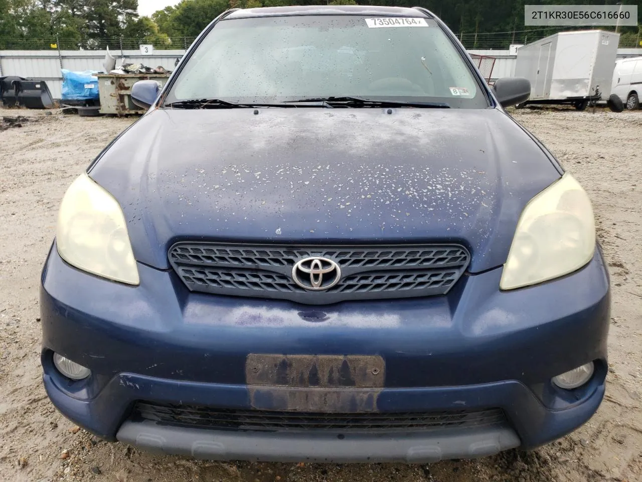 2006 Toyota Corolla Matrix Xr VIN: 2T1KR30E56C616660 Lot: 73504764