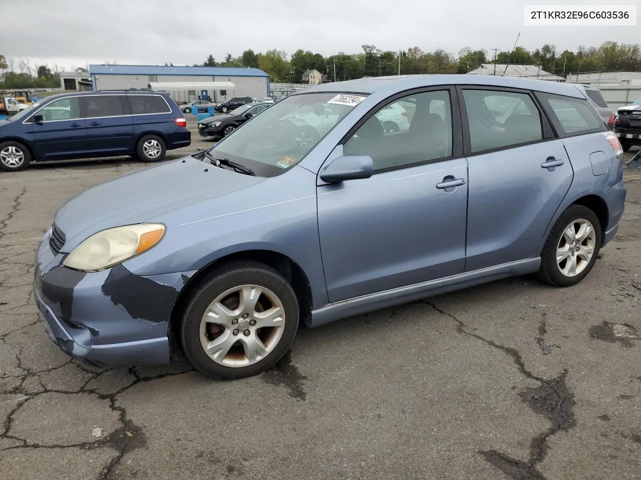 2006 Toyota Corolla Matrix Xr VIN: 2T1KR32E96C603536 Lot: 73662294