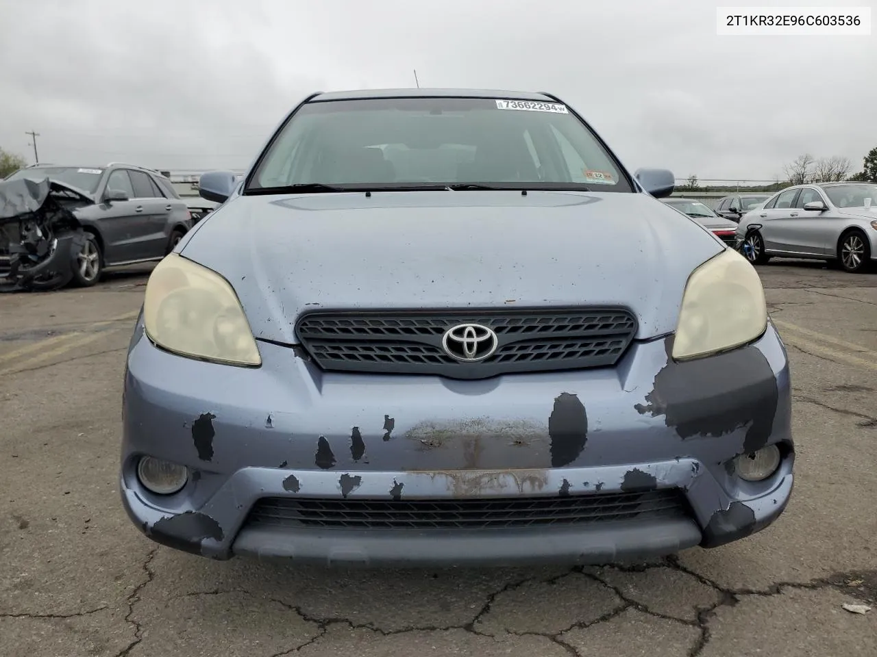 2006 Toyota Corolla Matrix Xr VIN: 2T1KR32E96C603536 Lot: 73662294