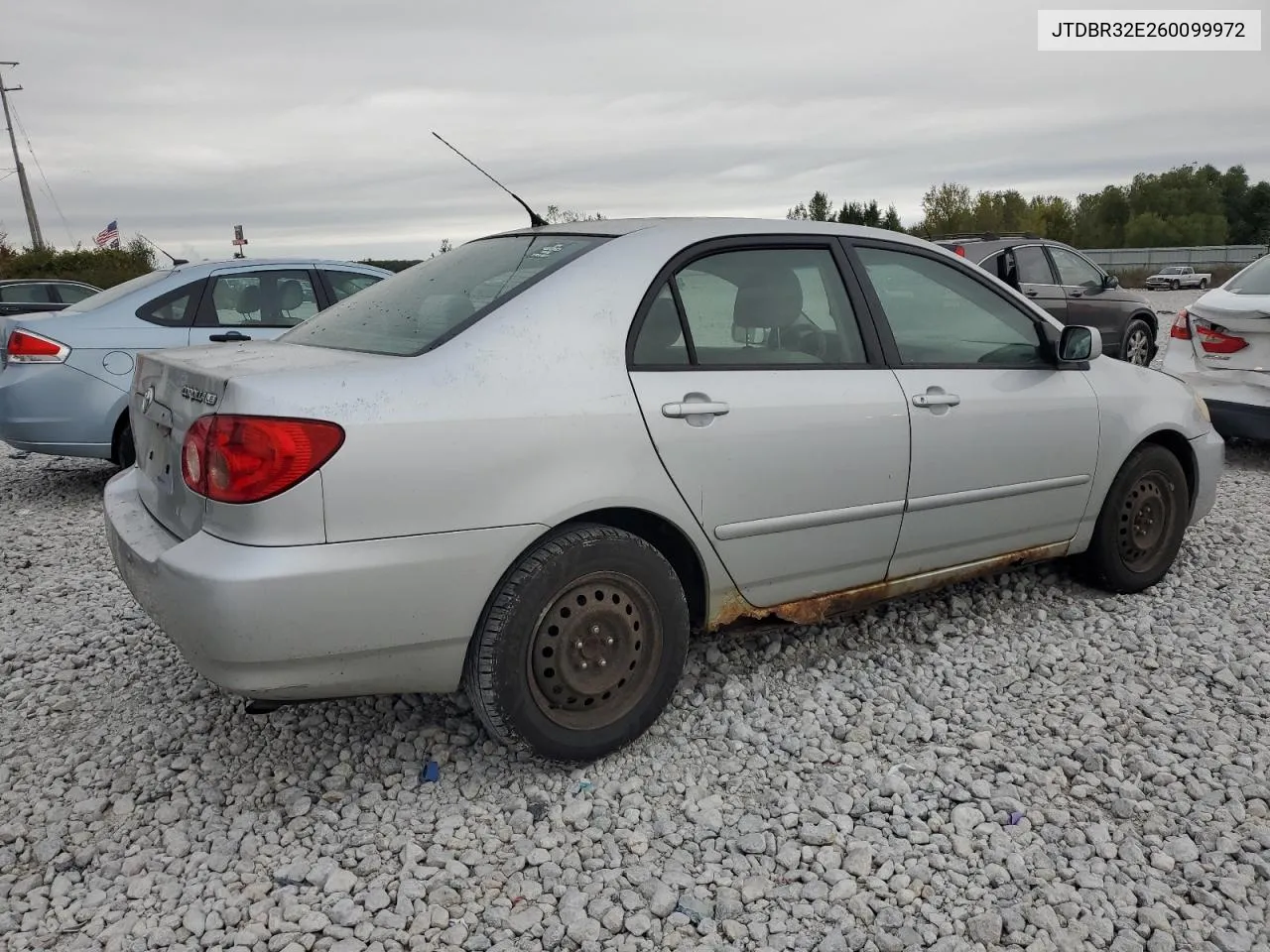 2006 Toyota Corolla Ce VIN: JTDBR32E260099972 Lot: 73839804