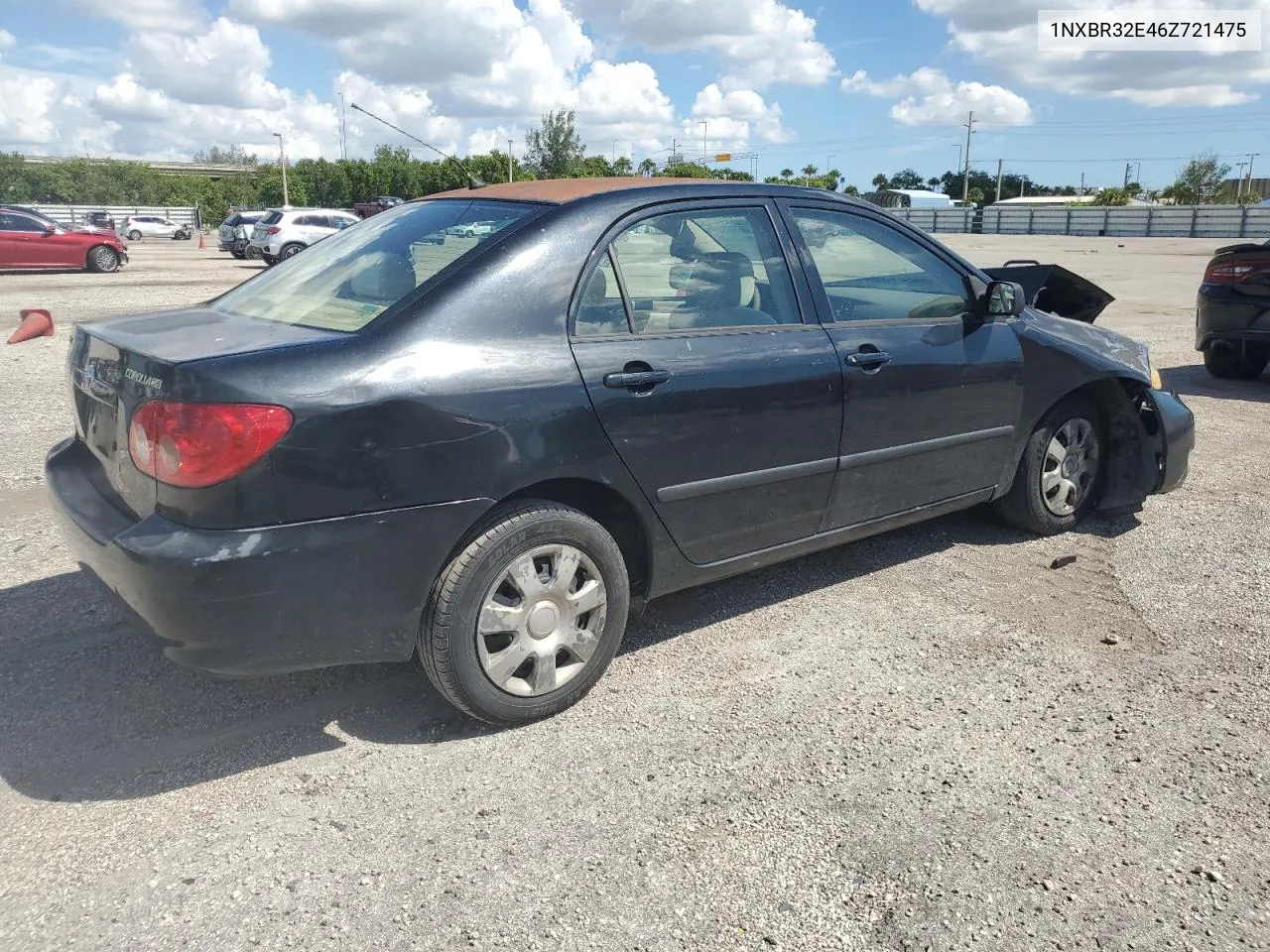 1NXBR32E46Z721475 2006 Toyota Corolla Ce