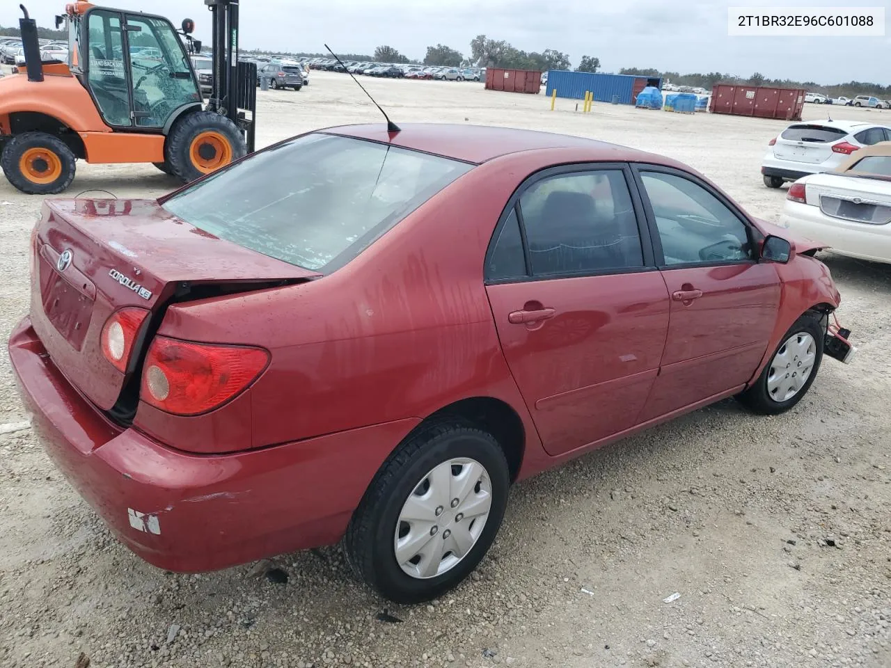 2006 Toyota Corolla Ce VIN: 2T1BR32E96C601088 Lot: 74089464