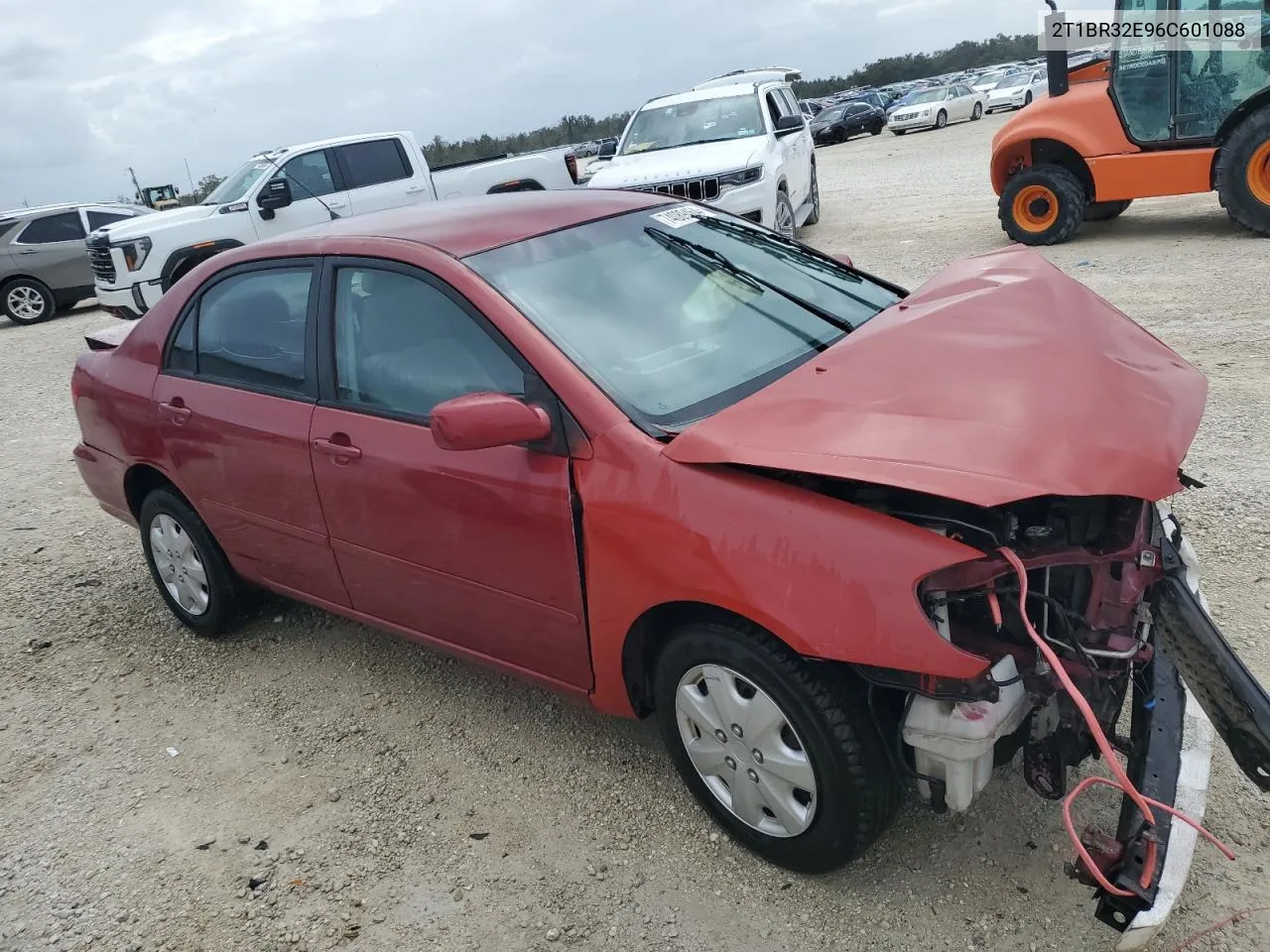 2006 Toyota Corolla Ce VIN: 2T1BR32E96C601088 Lot: 74089464