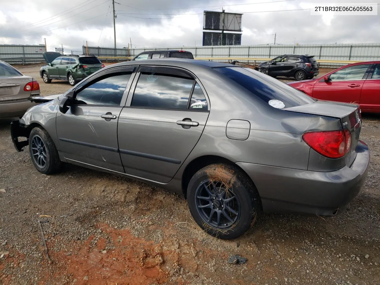 2006 Toyota Corolla Ce VIN: 2T1BR32E06C605563 Lot: 74110474