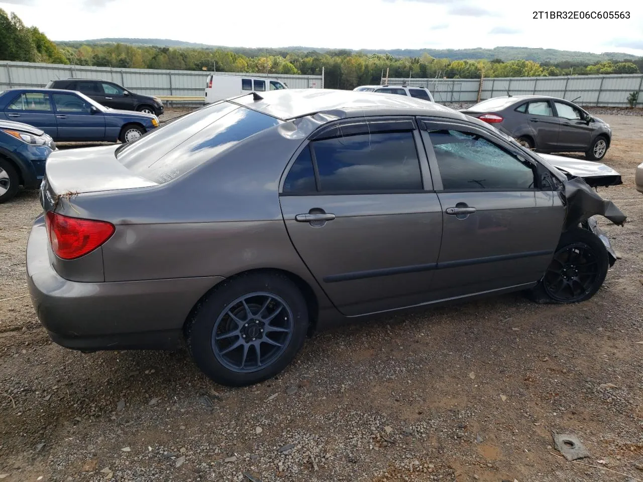 2006 Toyota Corolla Ce VIN: 2T1BR32E06C605563 Lot: 74110474