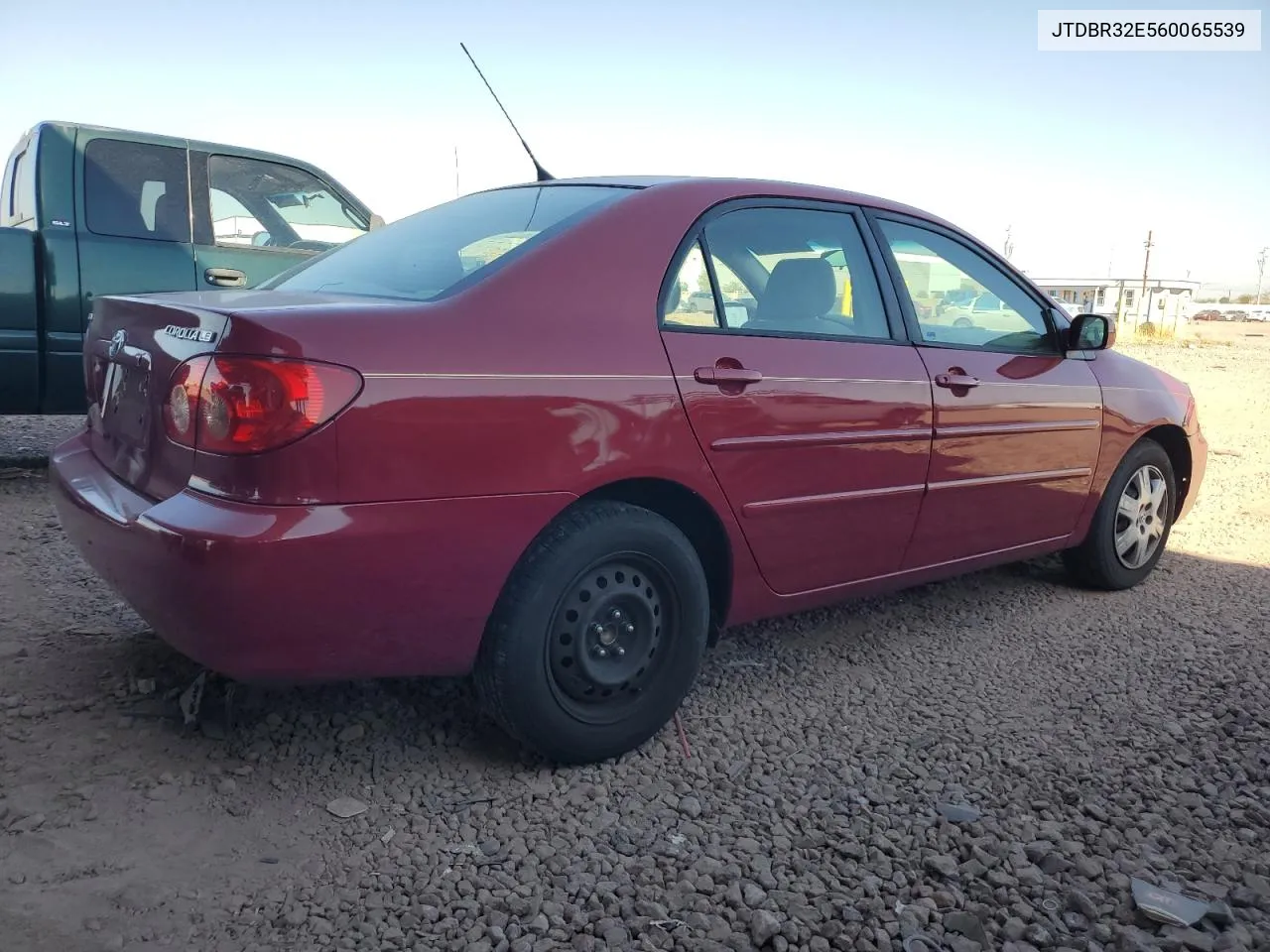 2006 Toyota Corolla Ce VIN: JTDBR32E560065539 Lot: 74734714