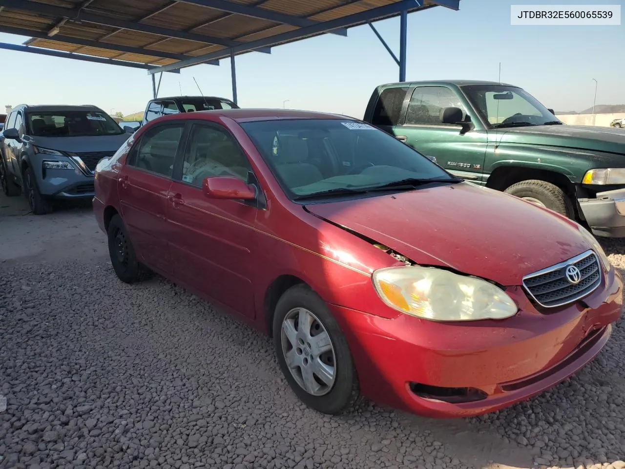 2006 Toyota Corolla Ce VIN: JTDBR32E560065539 Lot: 74734714