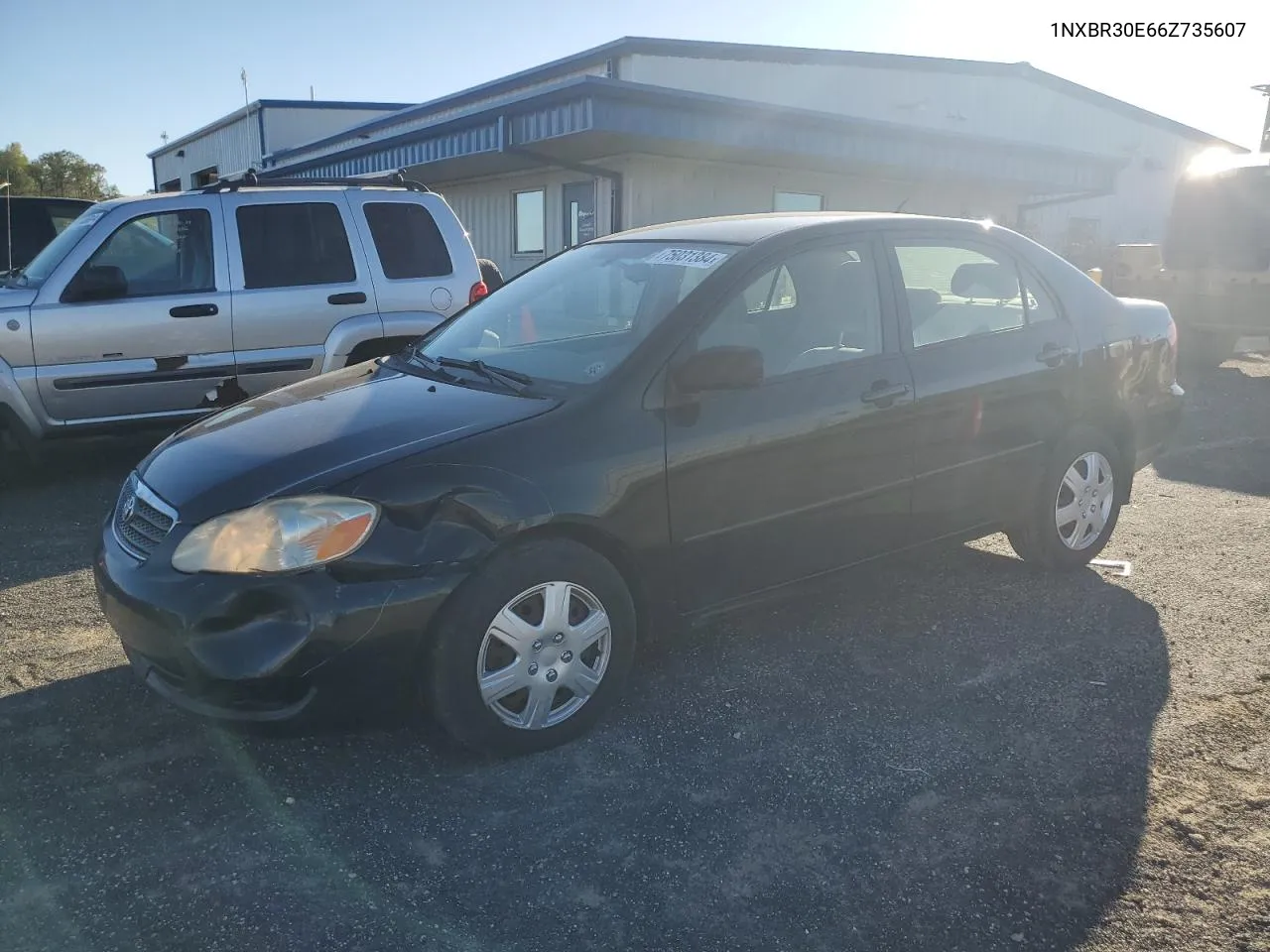 2006 Toyota Corolla Ce VIN: 1NXBR30E66Z735607 Lot: 75031384