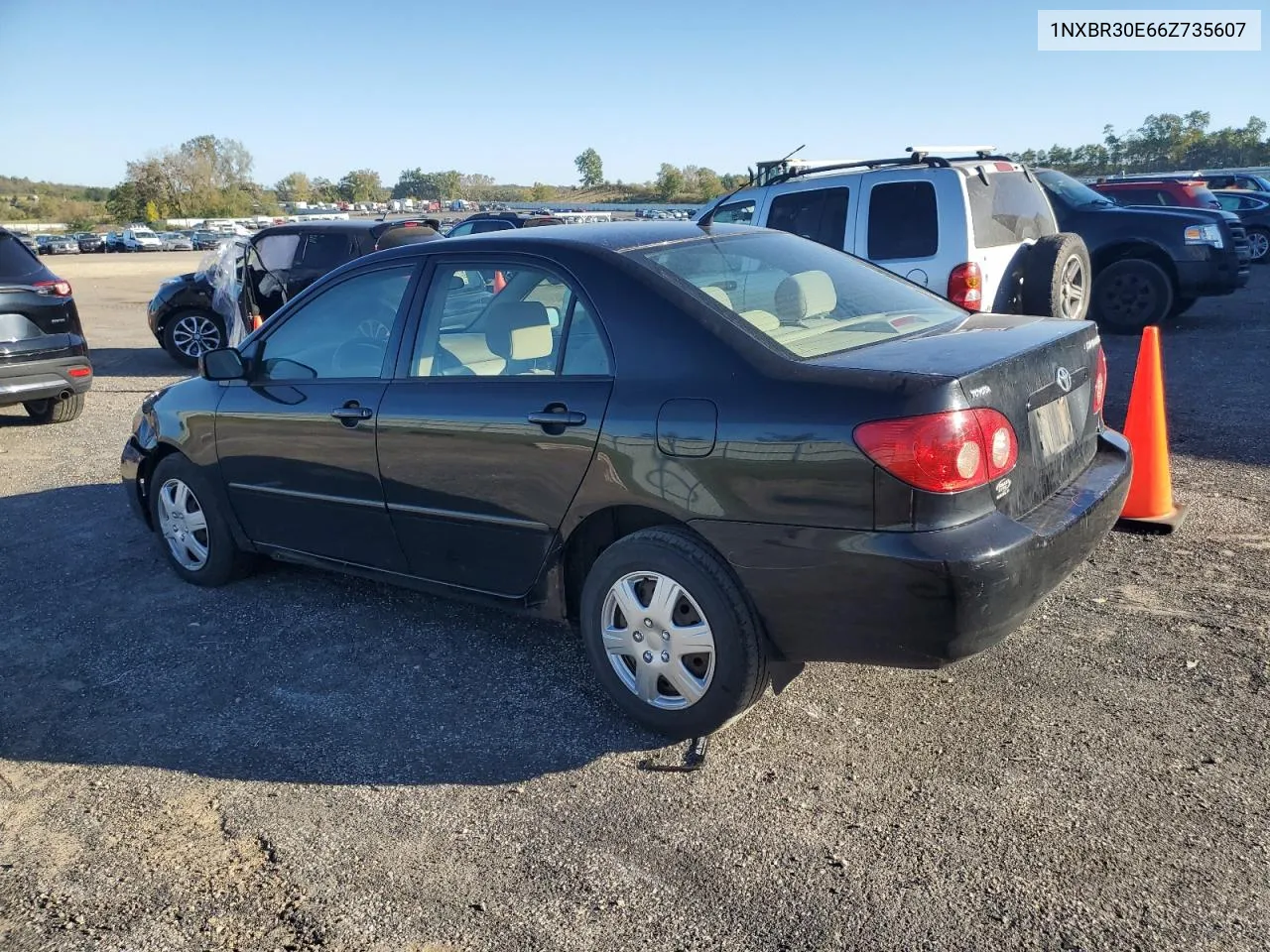 2006 Toyota Corolla Ce VIN: 1NXBR30E66Z735607 Lot: 75031384