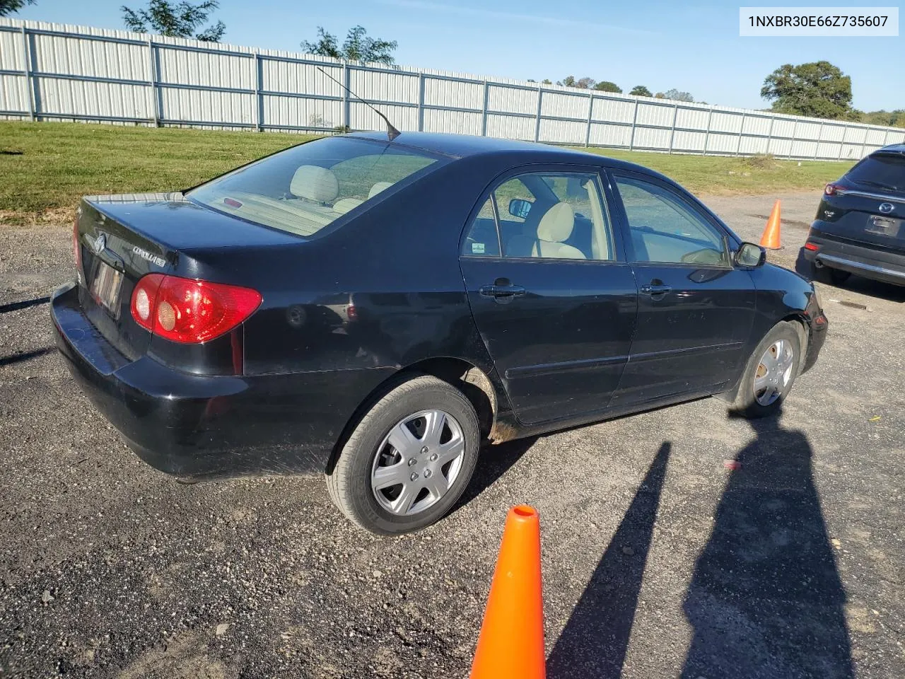 2006 Toyota Corolla Ce VIN: 1NXBR30E66Z735607 Lot: 75031384