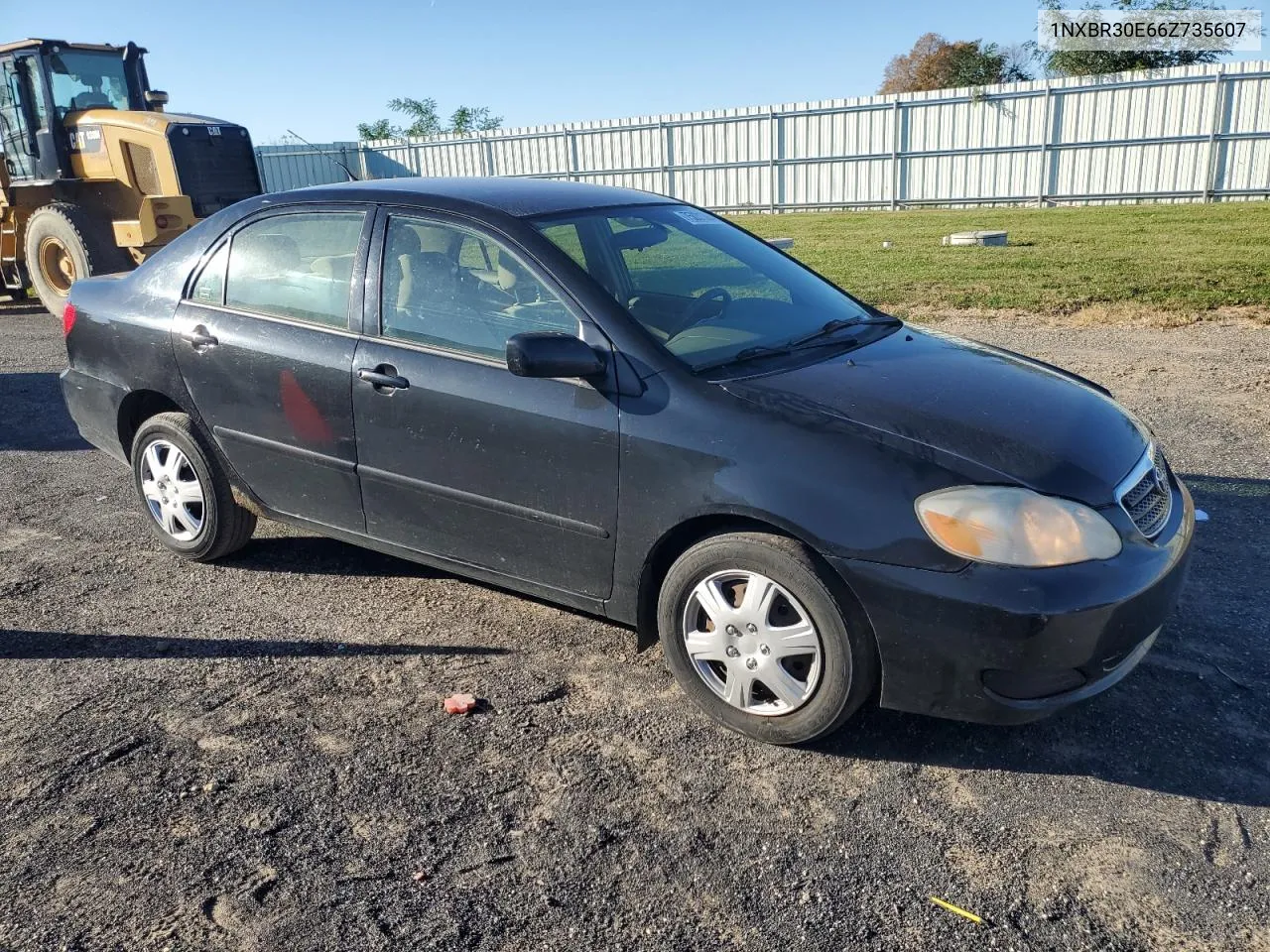 2006 Toyota Corolla Ce VIN: 1NXBR30E66Z735607 Lot: 75031384