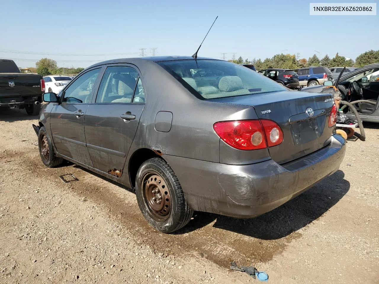 2006 Toyota Corolla Ce VIN: 1NXBR32EX6Z620862 Lot: 75054234