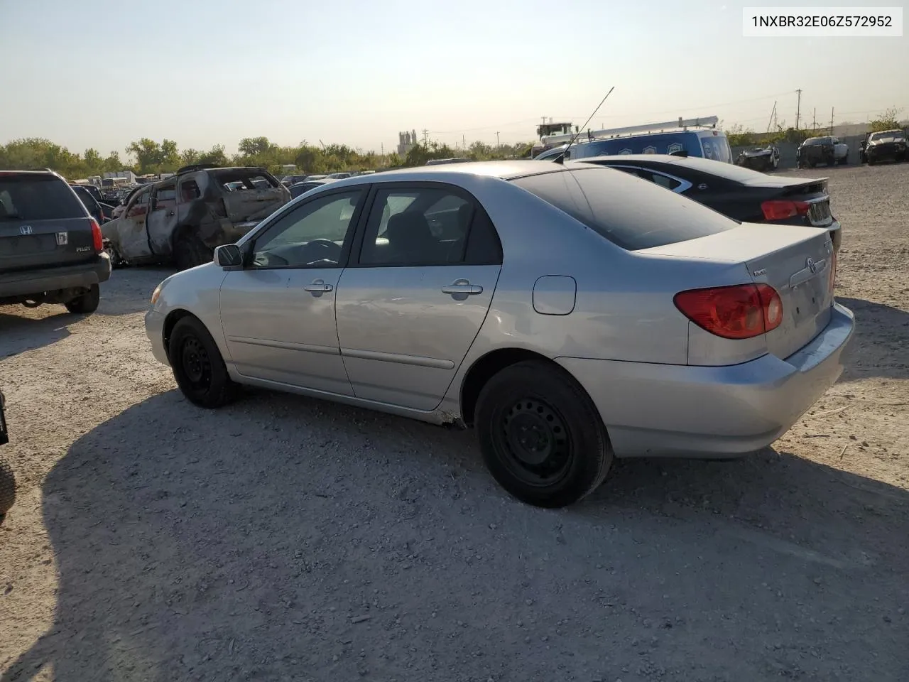 2006 Toyota Corolla Ce VIN: 1NXBR32E06Z572952 Lot: 75168084