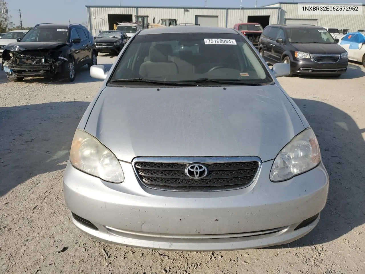 2006 Toyota Corolla Ce VIN: 1NXBR32E06Z572952 Lot: 75168084