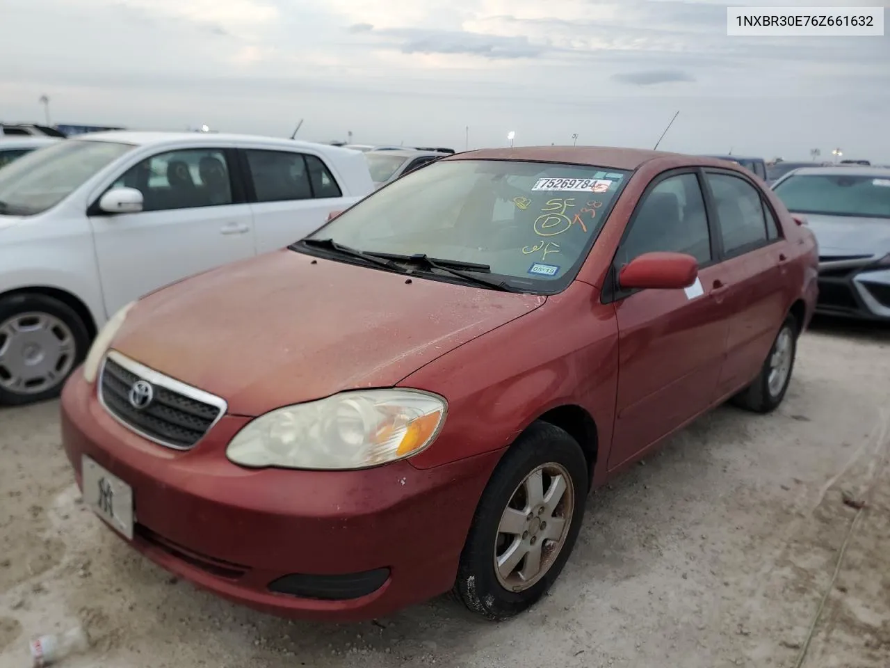 1NXBR30E76Z661632 2006 Toyota Corolla Ce