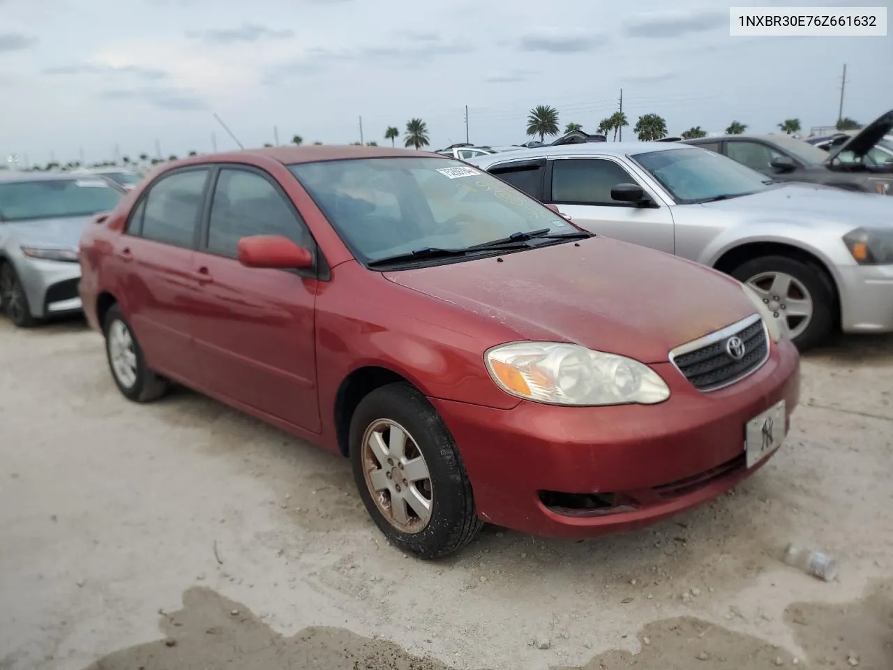 2006 Toyota Corolla Ce VIN: 1NXBR30E76Z661632 Lot: 75269784