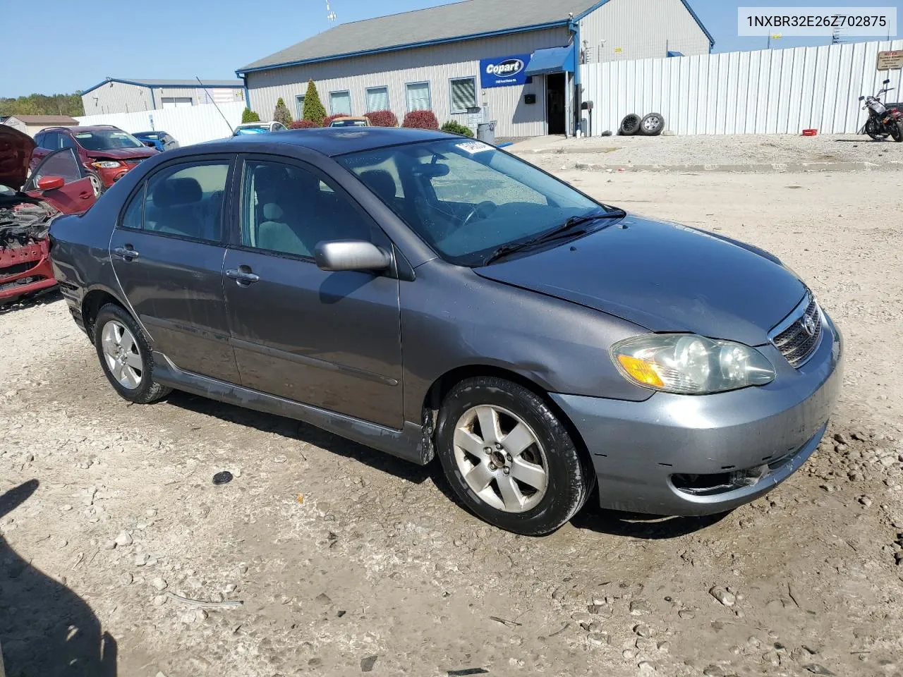 2006 Toyota Corolla Ce VIN: 1NXBR32E26Z702875 Lot: 75490334