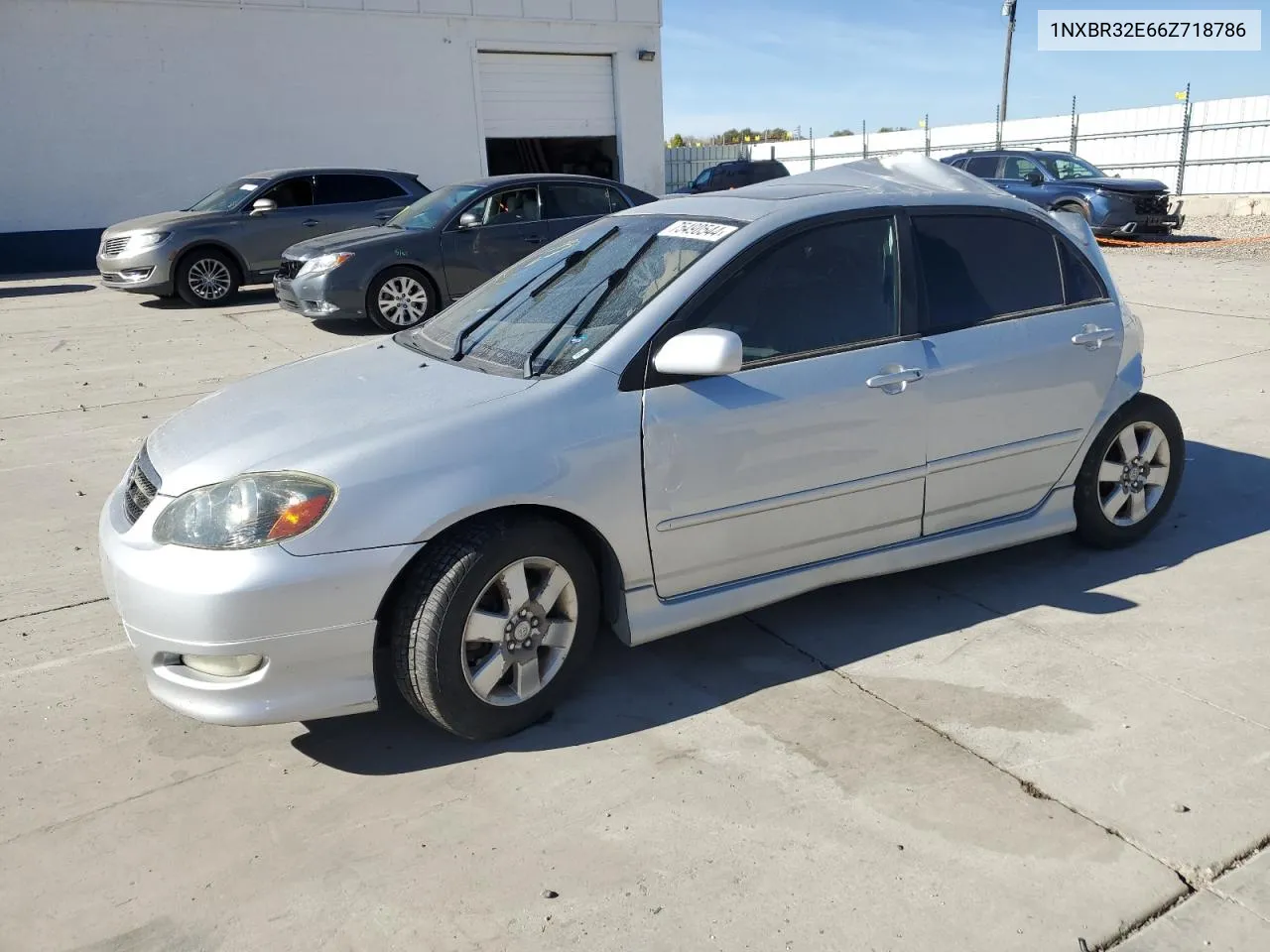 2006 Toyota Corolla Ce VIN: 1NXBR32E66Z718786 Lot: 75490544