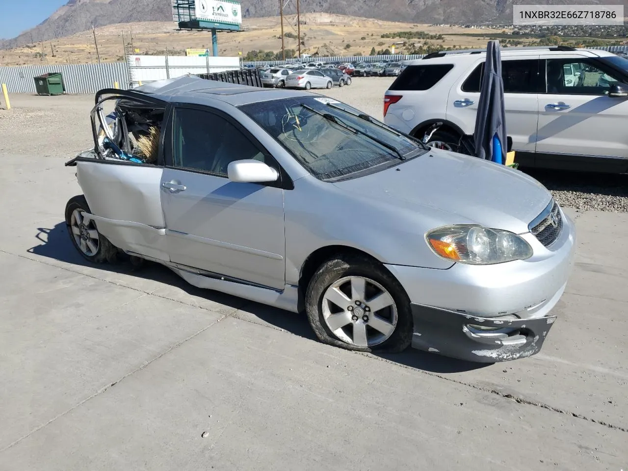 2006 Toyota Corolla Ce VIN: 1NXBR32E66Z718786 Lot: 75490544