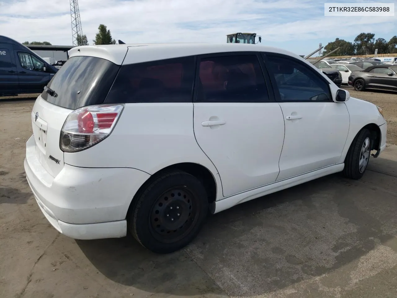 2006 Toyota Corolla Matrix Xr VIN: 2T1KR32E86C583988 Lot: 75599494