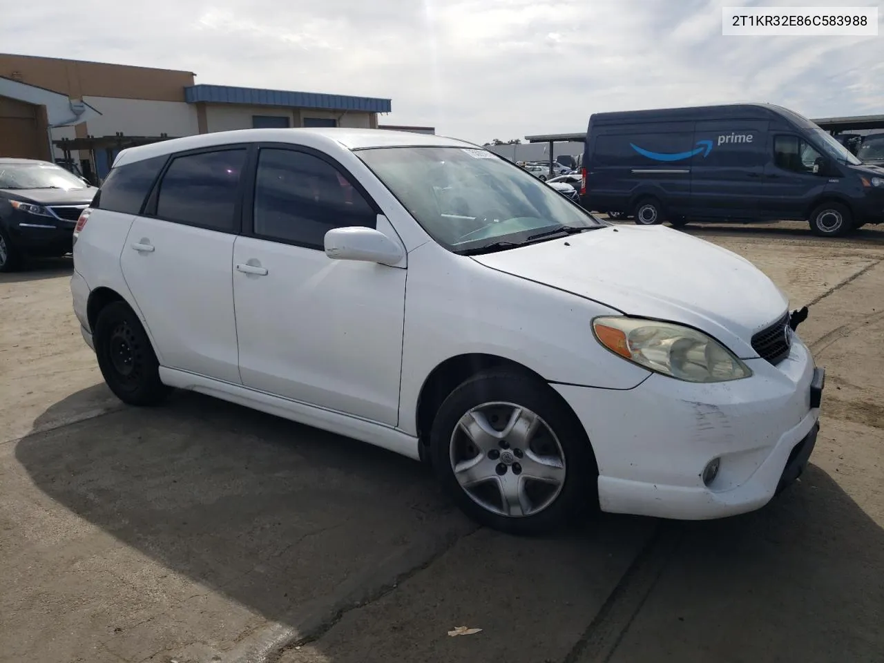 2006 Toyota Corolla Matrix Xr VIN: 2T1KR32E86C583988 Lot: 75599494