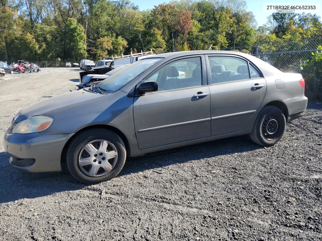 2006 Toyota Corolla Ce VIN: 2T1BR32E46C652353 Lot: 75606914