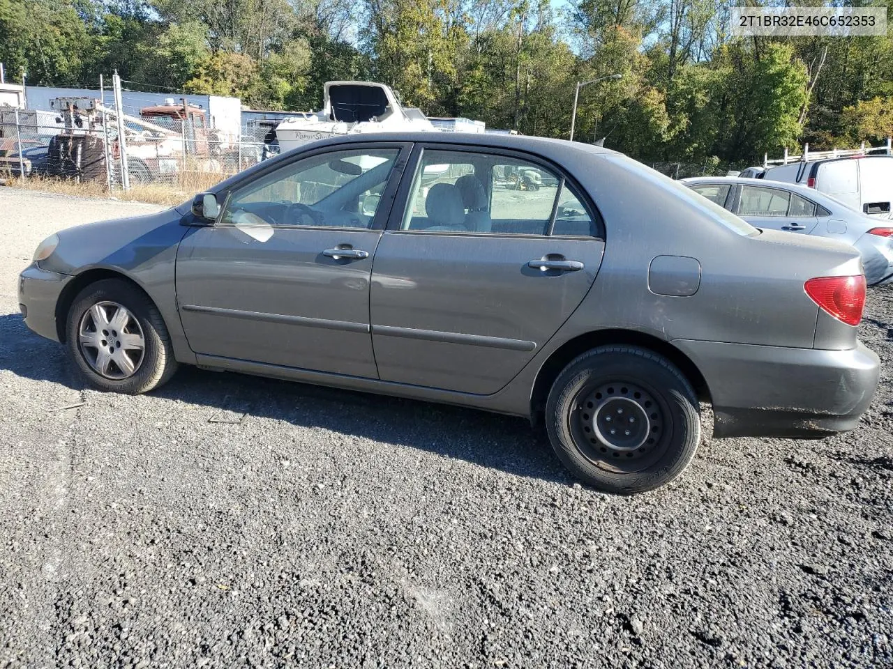 2006 Toyota Corolla Ce VIN: 2T1BR32E46C652353 Lot: 75606914