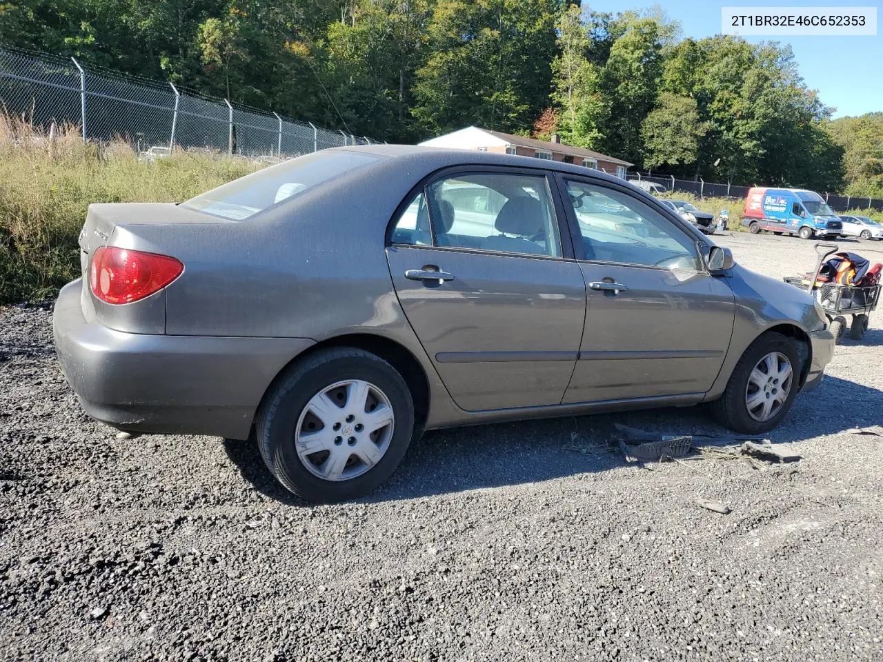 2006 Toyota Corolla Ce VIN: 2T1BR32E46C652353 Lot: 75606914