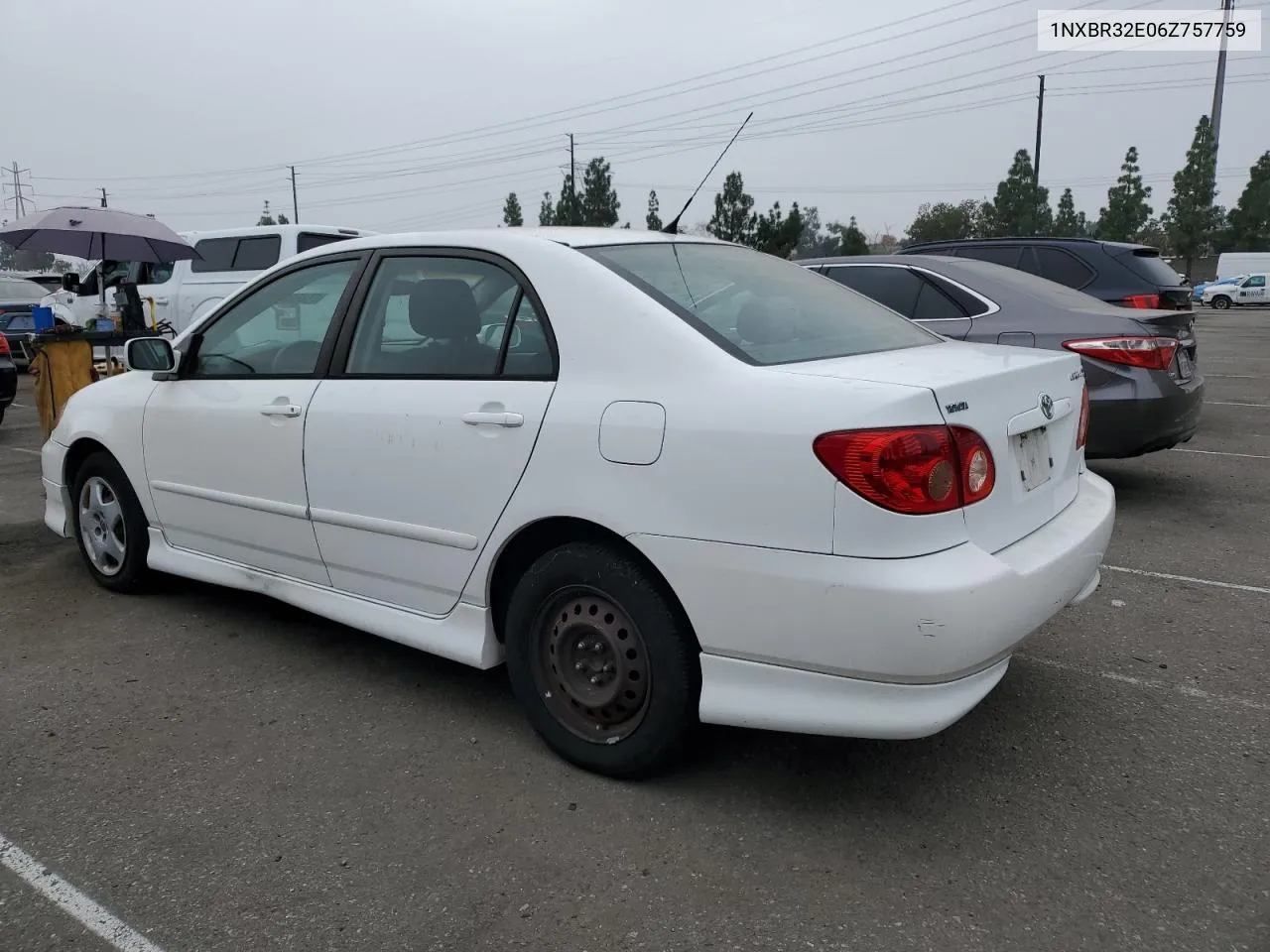 2006 Toyota Corolla Ce VIN: 1NXBR32E06Z757759 Lot: 75860964