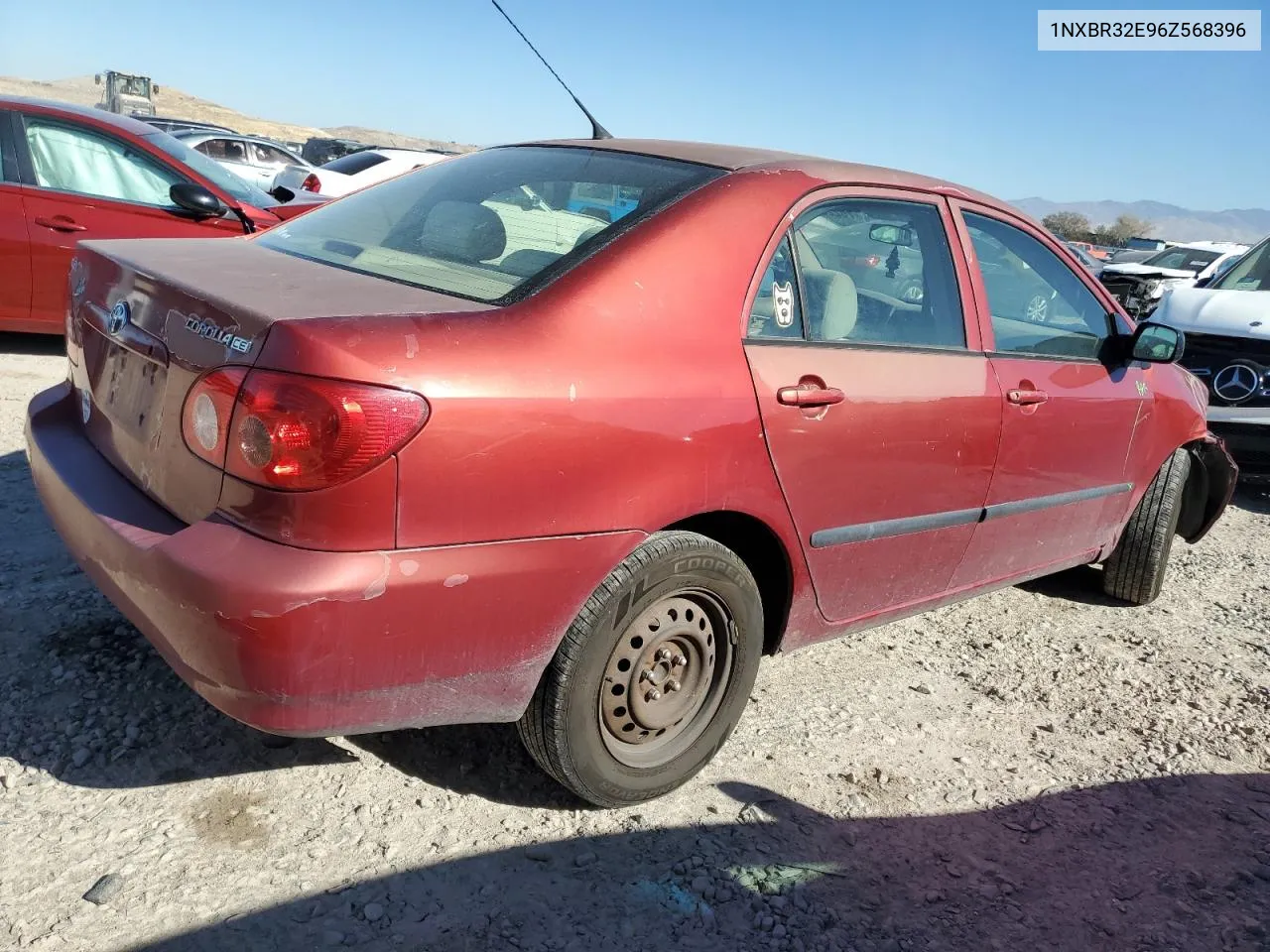 2006 Toyota Corolla Ce VIN: 1NXBR32E96Z568396 Lot: 76226404