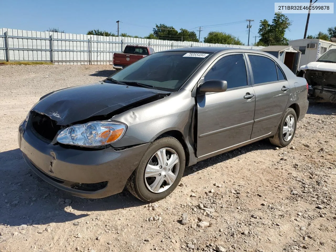 2006 Toyota Corolla Ce VIN: 2T1BR32E46C599878 Lot: 76630994