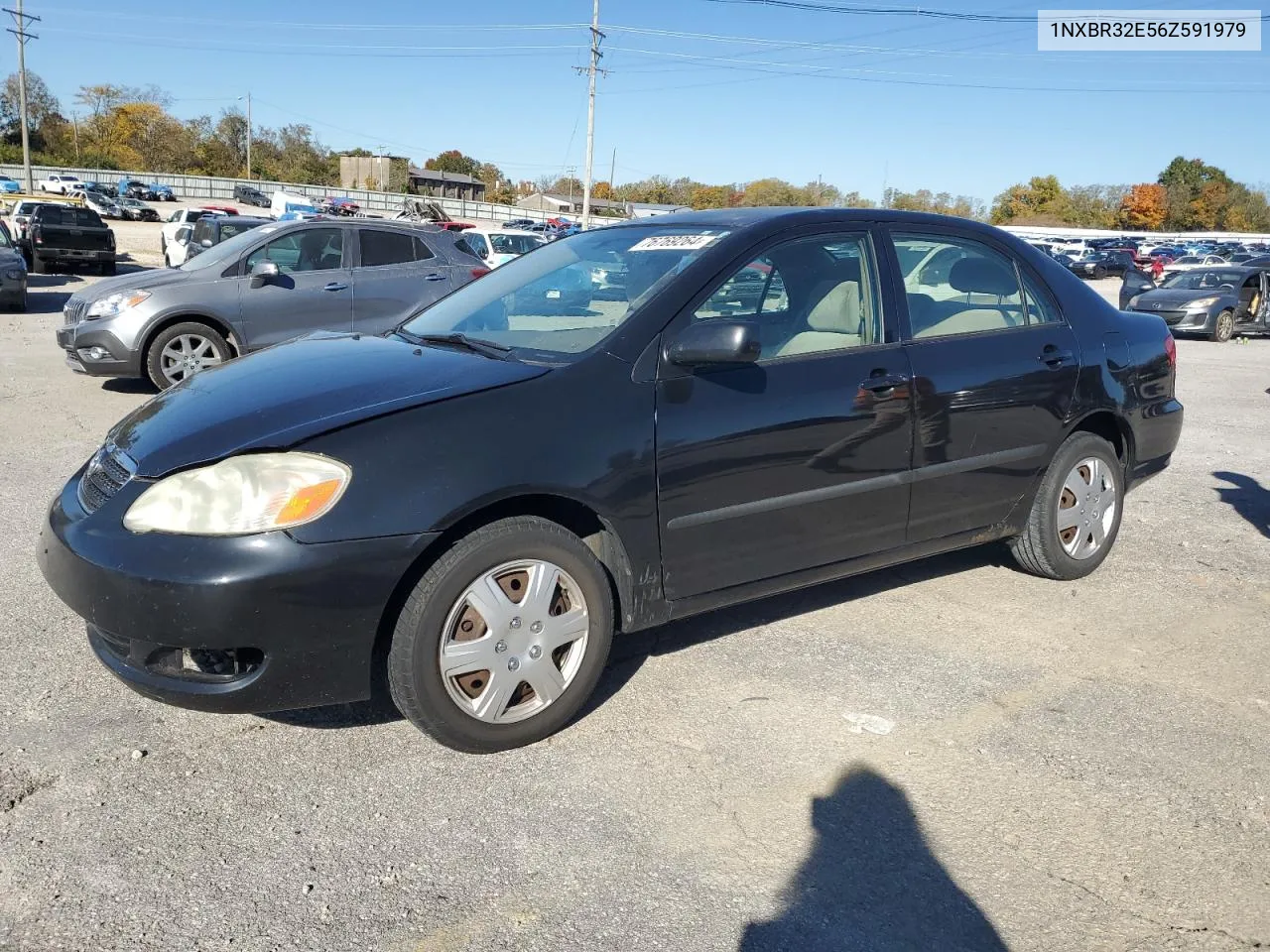 2006 Toyota Corolla Ce VIN: 1NXBR32E56Z591979 Lot: 76769264