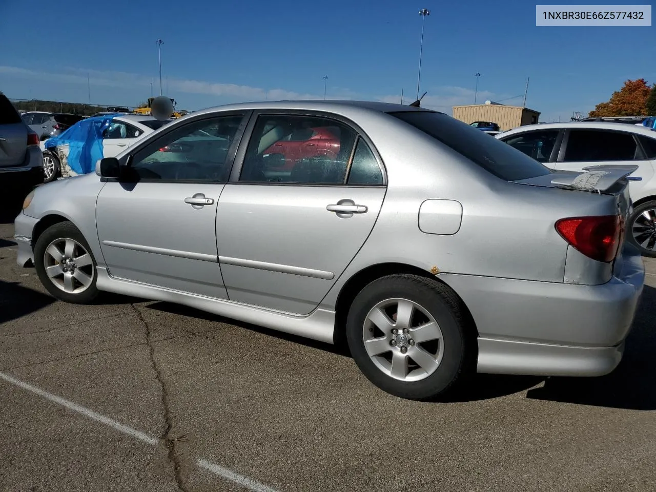 2006 Toyota Corolla Ce VIN: 1NXBR30E66Z577432 Lot: 76813894