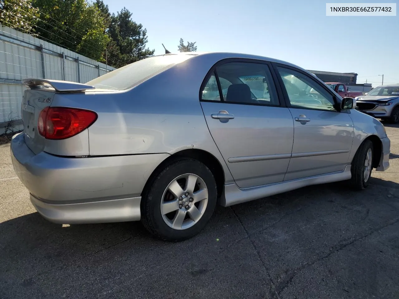 2006 Toyota Corolla Ce VIN: 1NXBR30E66Z577432 Lot: 76813894