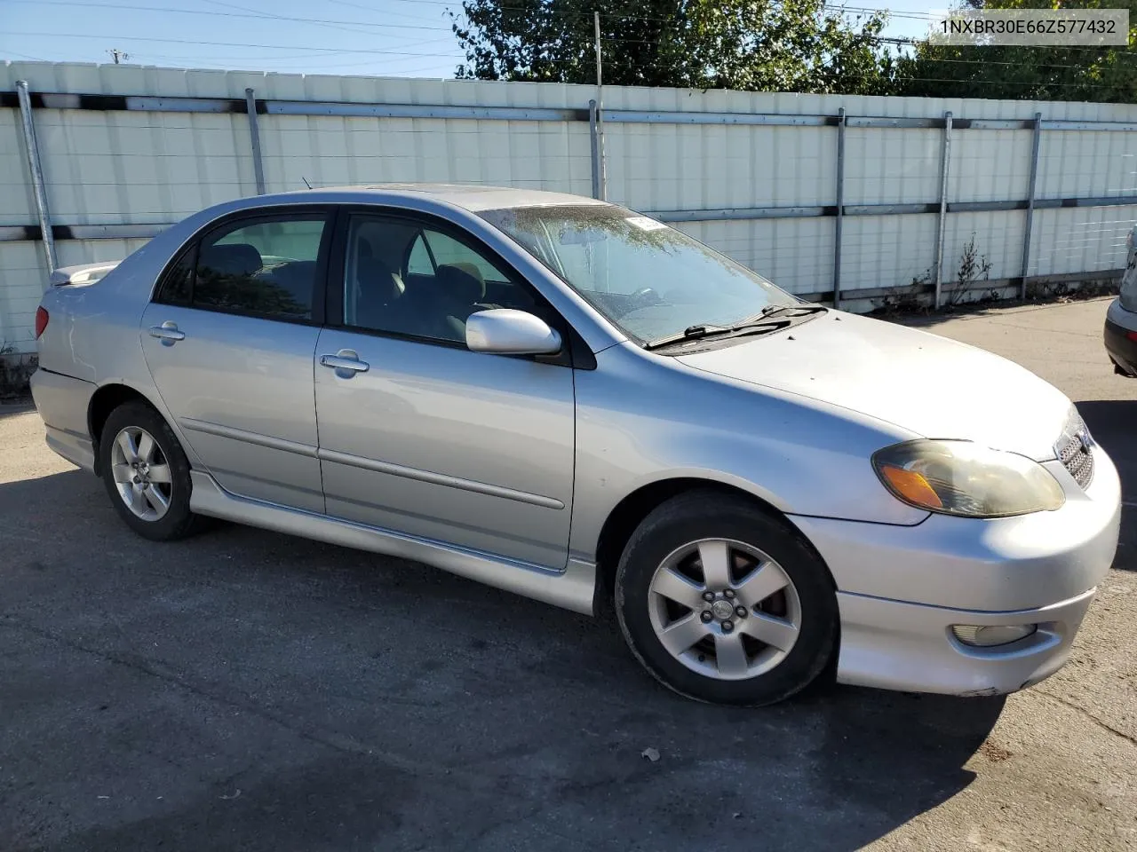 2006 Toyota Corolla Ce VIN: 1NXBR30E66Z577432 Lot: 76813894