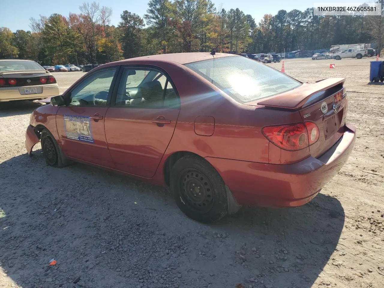 2006 Toyota Corolla Ce VIN: 1NXBR32E46Z605581 Lot: 76841844