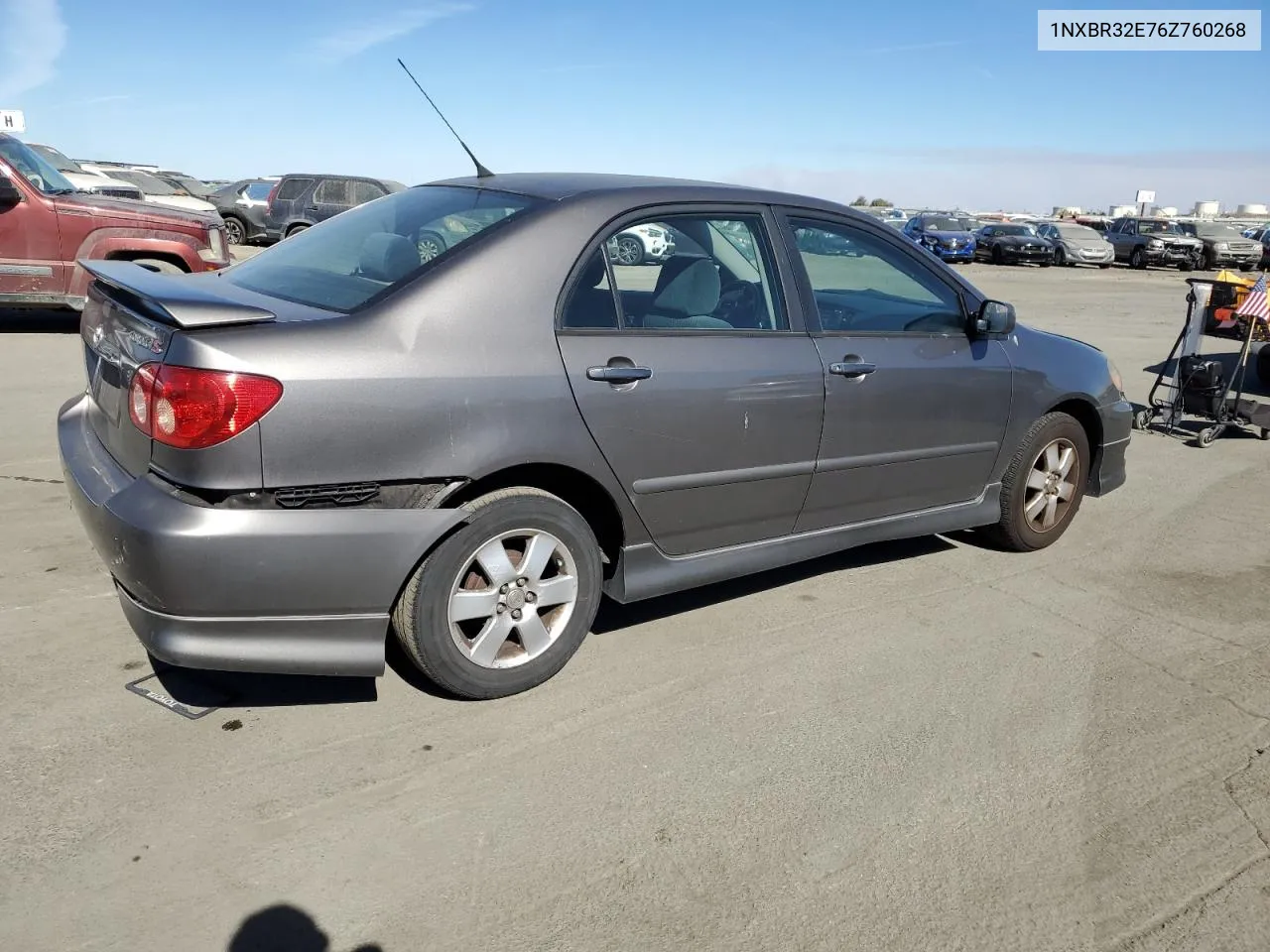 1NXBR32E76Z760268 2006 Toyota Corolla Ce