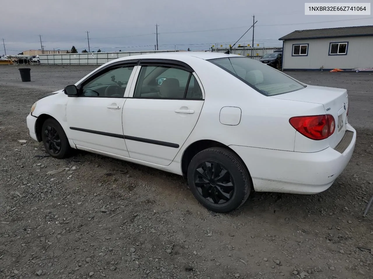 1NXBR32E66Z741064 2006 Toyota Corolla Ce