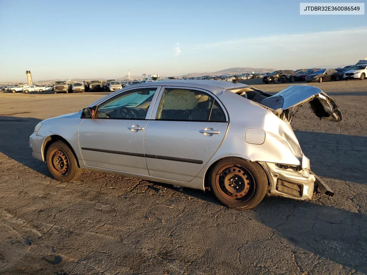 2006 Toyota Corolla Ce VIN: JTDBR32E360086549 Lot: 77168124