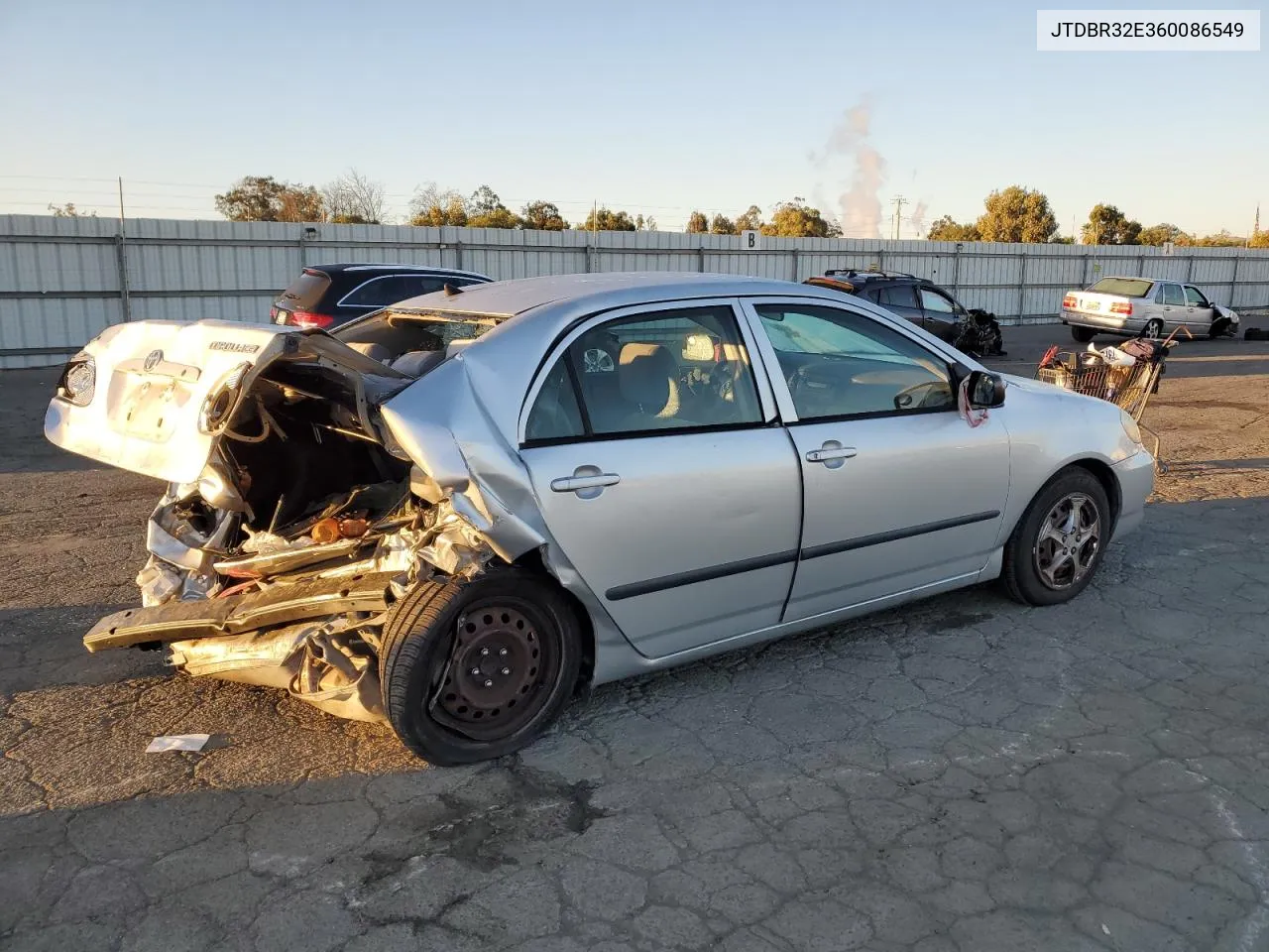 2006 Toyota Corolla Ce VIN: JTDBR32E360086549 Lot: 77168124