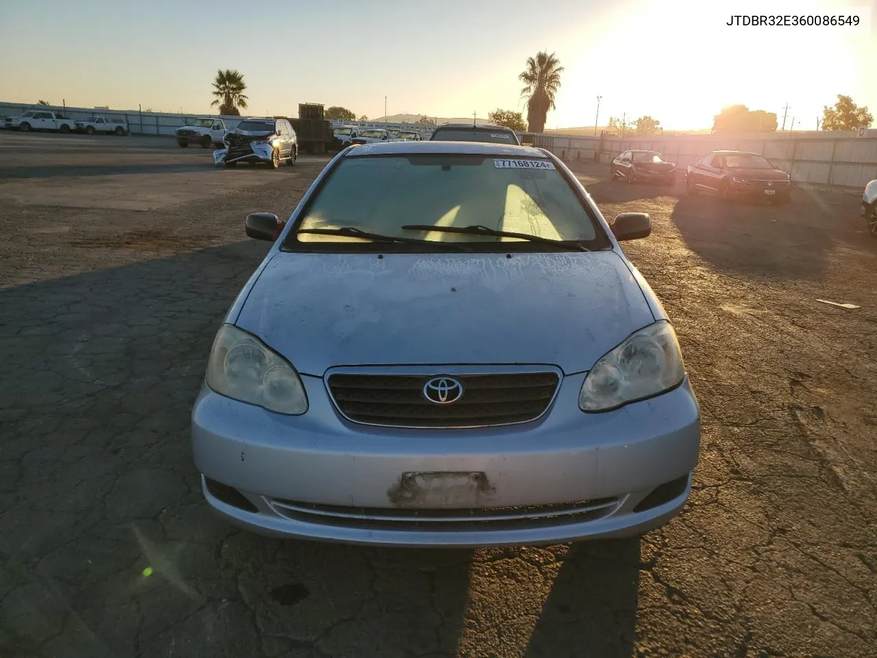 2006 Toyota Corolla Ce VIN: JTDBR32E360086549 Lot: 77168124